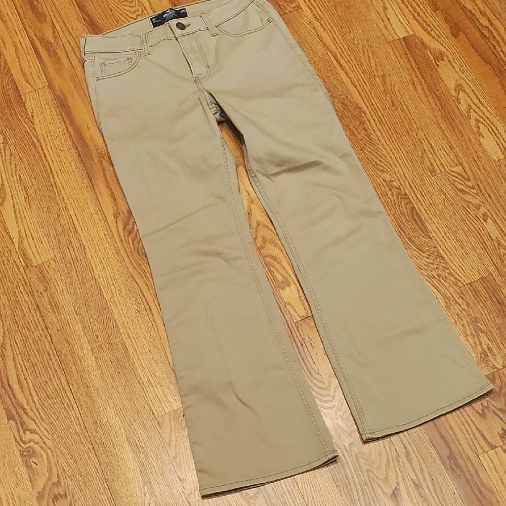 Tan Flare Pants